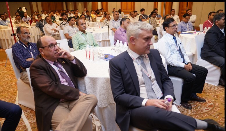 Technology seminar audience