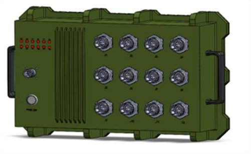 12-Port Rugged Ethernet Switch