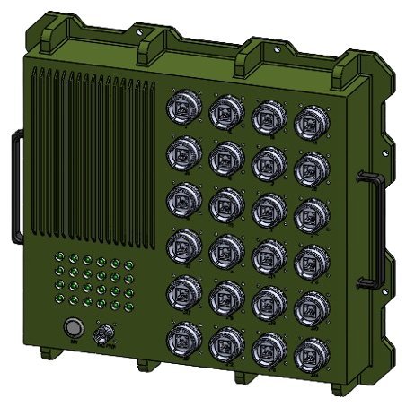 16-Port Rugged Ethernet Switch