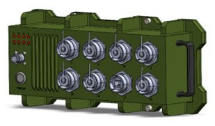 8-Port Rugged Ethernet Switch